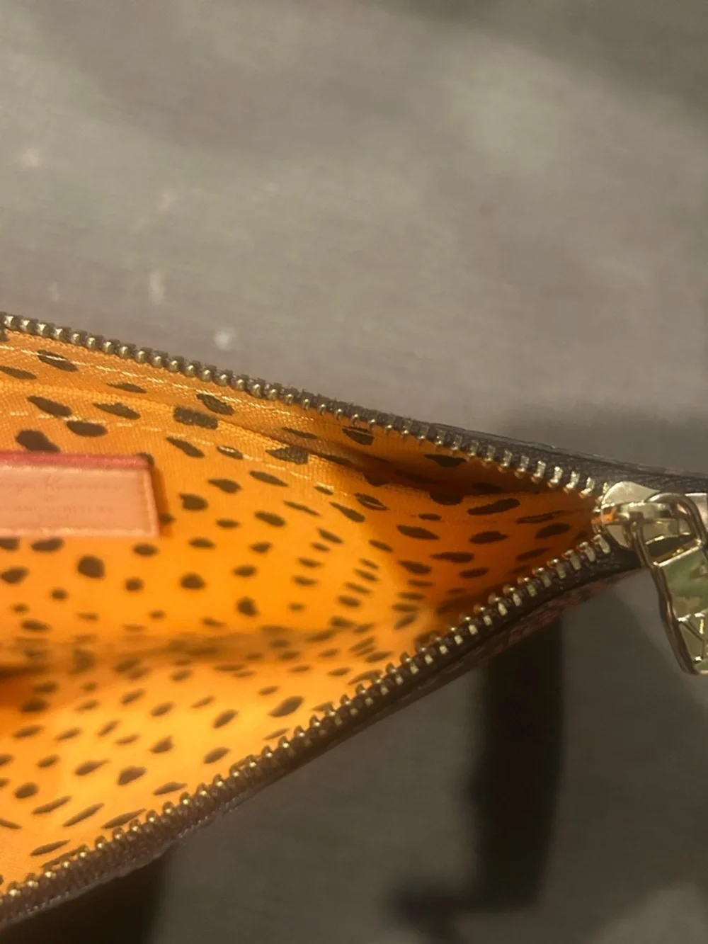 Louis Vuitton Brown Monogram Dot Cosmetic Pouch Louis Vuitton Yayoi Kusama - Picture 7 of 10